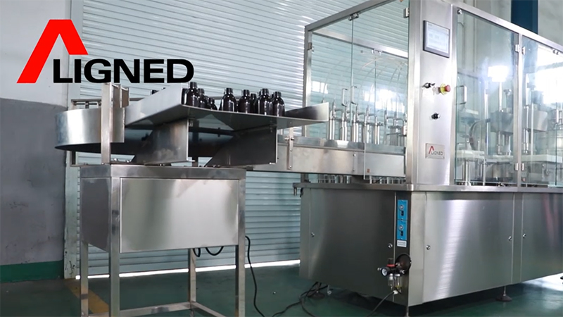 Automatic Liquid Filling and Capping Machine