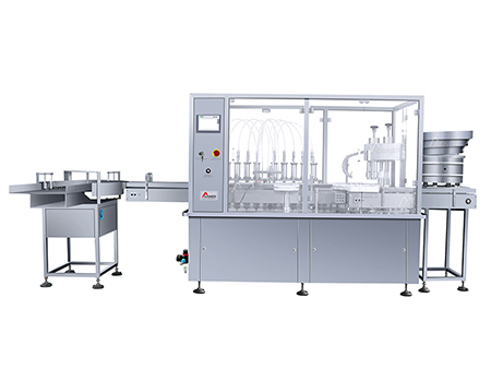 Automatic Liquid Filling and Capping Machine