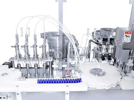 Automatic Liquid Filling and Capping Machine